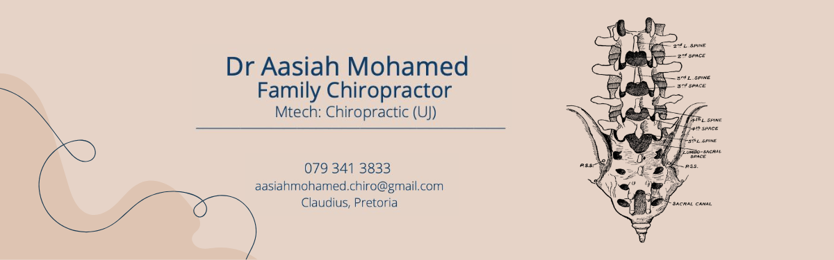 DR AASIAH MOHAMED CHIROPRACTOR More Info