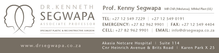 Dr. Kenneth Segwapa Signature