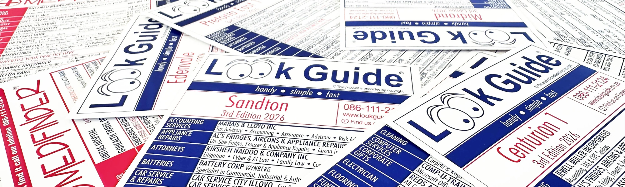 look guide paper banner